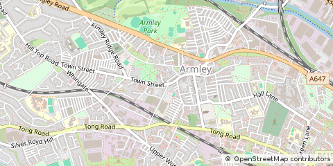 Map of Leeds