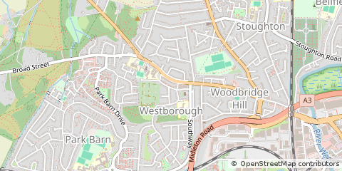 Map of Guildford