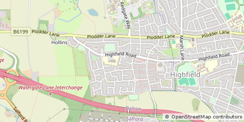 Map of Bolton