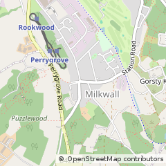 Map of Coleford, Gloucestershire