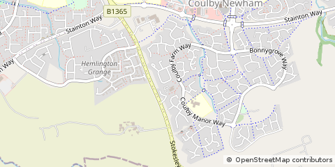 Map of Middlesbrough