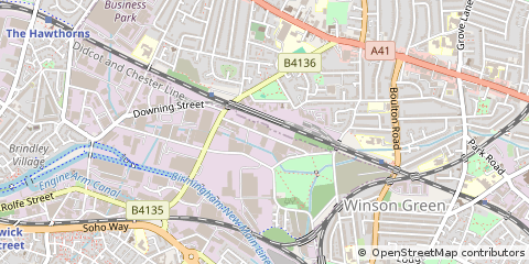 Map of Smethwick