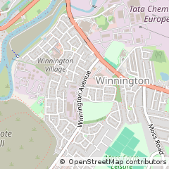 Map of Northwich, Cheshire