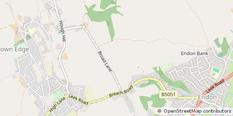 Map of Stoke-on-Trent