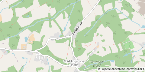 Map of Edenbridge, Edenridge