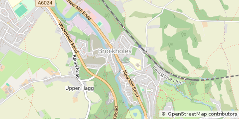 Map of Holmfirth