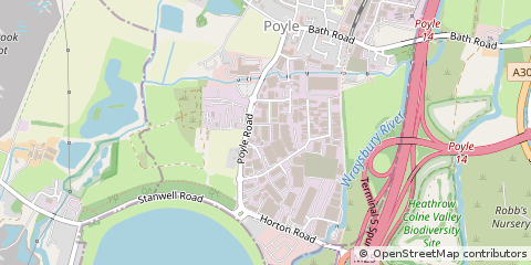 Map of Slough