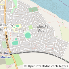 Map of Redcar, Cleveland