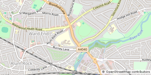 Map of Birmingham