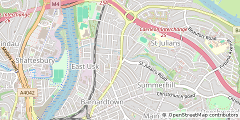 Map of Newport