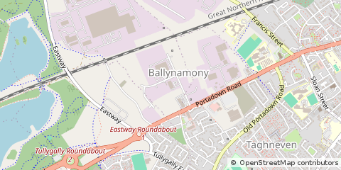 Map of Craigavon