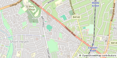 Map of Birmingham