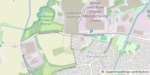 Map of Wolverhampton, West Midlands