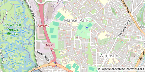 Map of Southampton