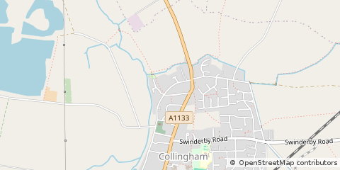 Map of Newark, Nottinghamshire