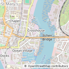 Map of Southampton