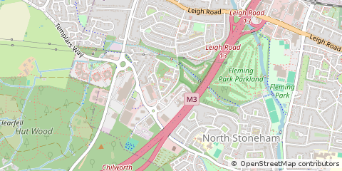 Map of Eastleigh