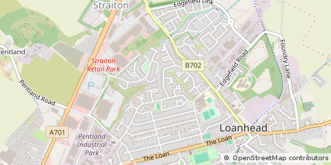 Map of Loanhead