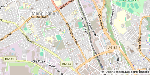 Map of Bradford