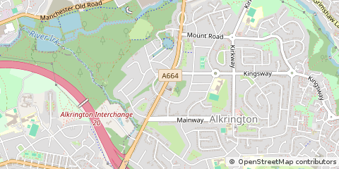 Map of Manchester