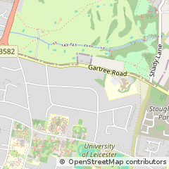 Map of Leicester