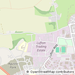 Map of Yeovil, Somerset