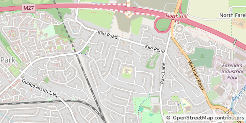 Map of Fareham