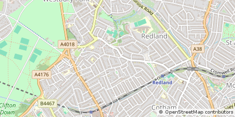 Map of Bristol