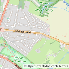 Map of Walsall