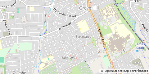 Map of Middlesbrough