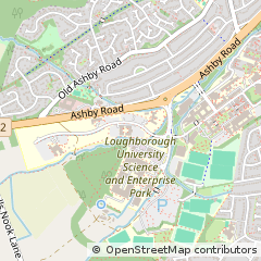 Map of Loughborough