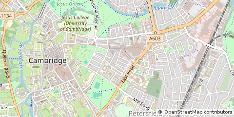 Map of Cambridge