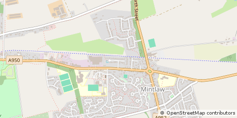 Map of Peterhead, Aberdeenshire
