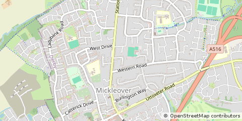 Map of Derby