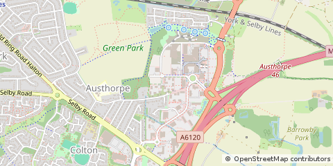 Map of Leeds