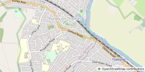 Map of Reading, Berkshire