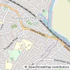 Map of Reading, Berkshire