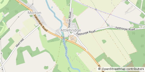 Map of Norwich, Norfolk