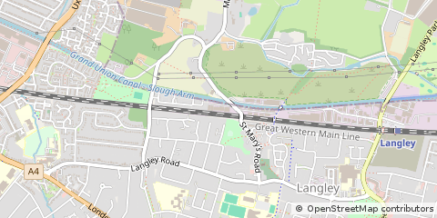 Map of Slough