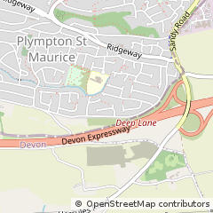 Map of Plymouth, Devon