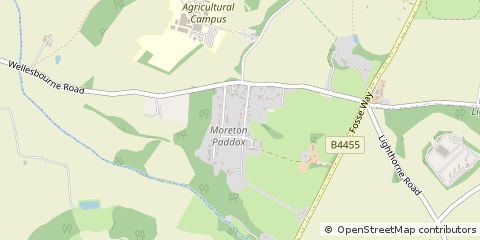 Map of Warwick