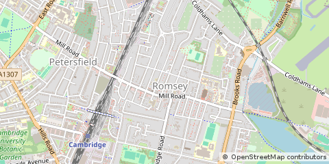 Map of Cambridge