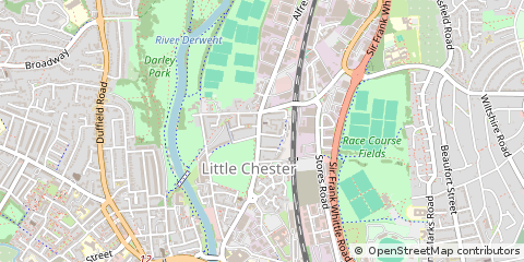 Map of Derby