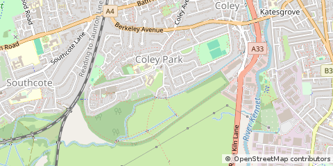 Map of Reading