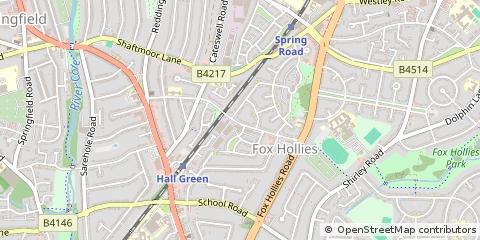 Map of Birmingham