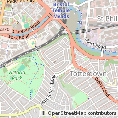 Map of Bristol, Avon