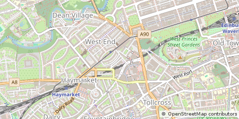 Map of Edinburgh