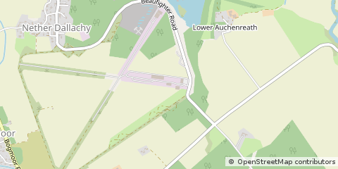 Map of Fochabers