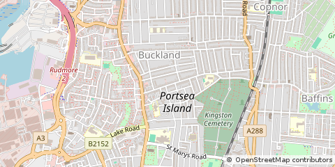 Map of Portsmouth, Hampshire