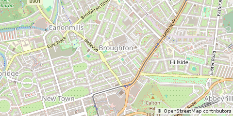 Map of Edinburgh